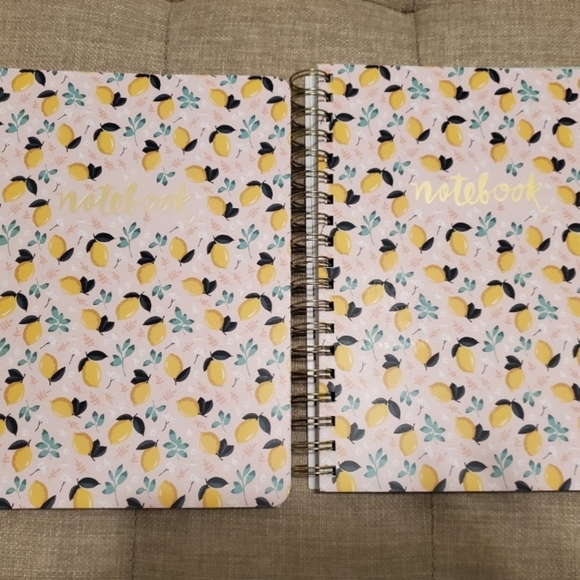 Fringe Studio Office Two New Fringe Journal Lemon Notebooks Poshmark